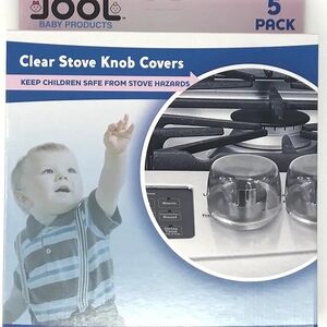 Clear Stove Knob Covers - 5 Pack
